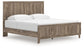 Cama con cabecero tamaño king Rusticott