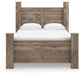 Cama con dosel tamaño Queen Rusticott
