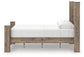 Cama con dosel tamaño Queen Rusticott