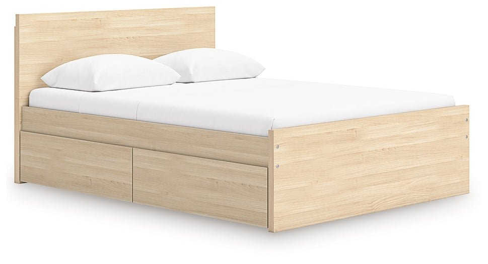 Cama Onita Queen con plataforma y 1 compartimento lateral