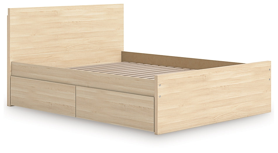 Cama Onita Queen con plataforma y 1 compartimento lateral