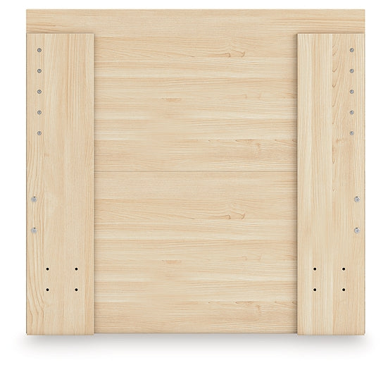 Cama Onita de plataforma con dos paneles y almacenamiento lateral