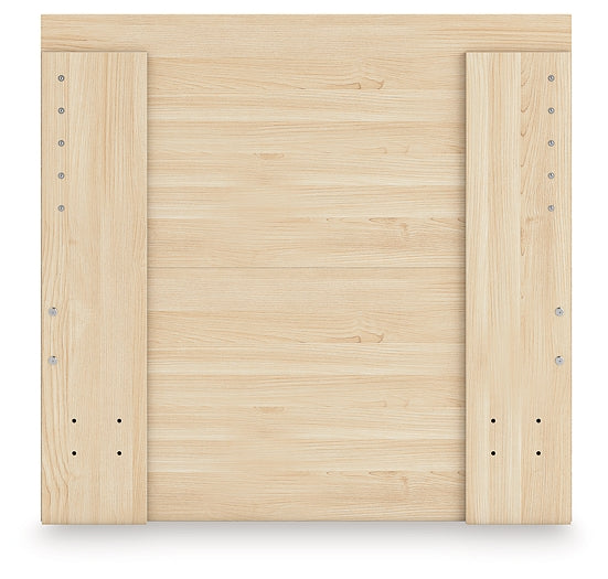 Cama de plataforma con dos paneles Onita