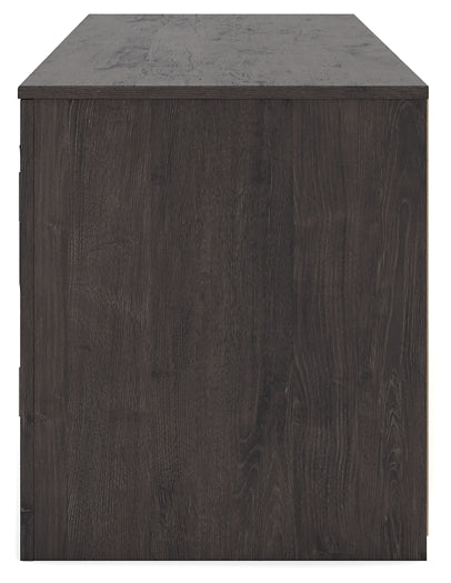 Soporte de TV Cayboni de 71" con chimenea eléctrica