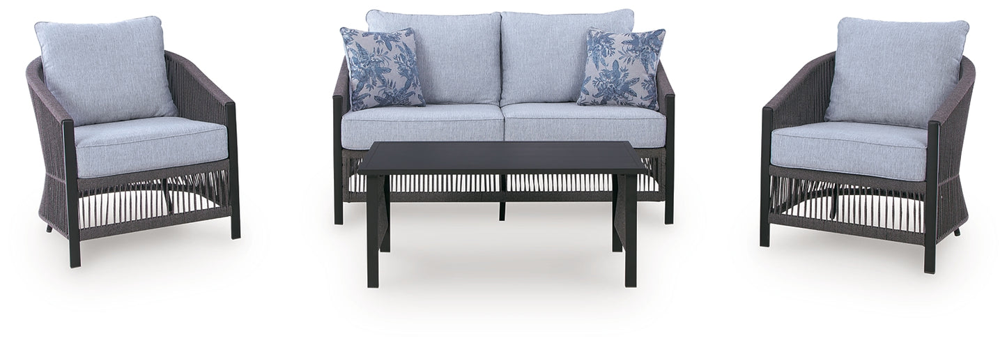 Juego de mesa y sillas Bridges Beach Love (4/CN)