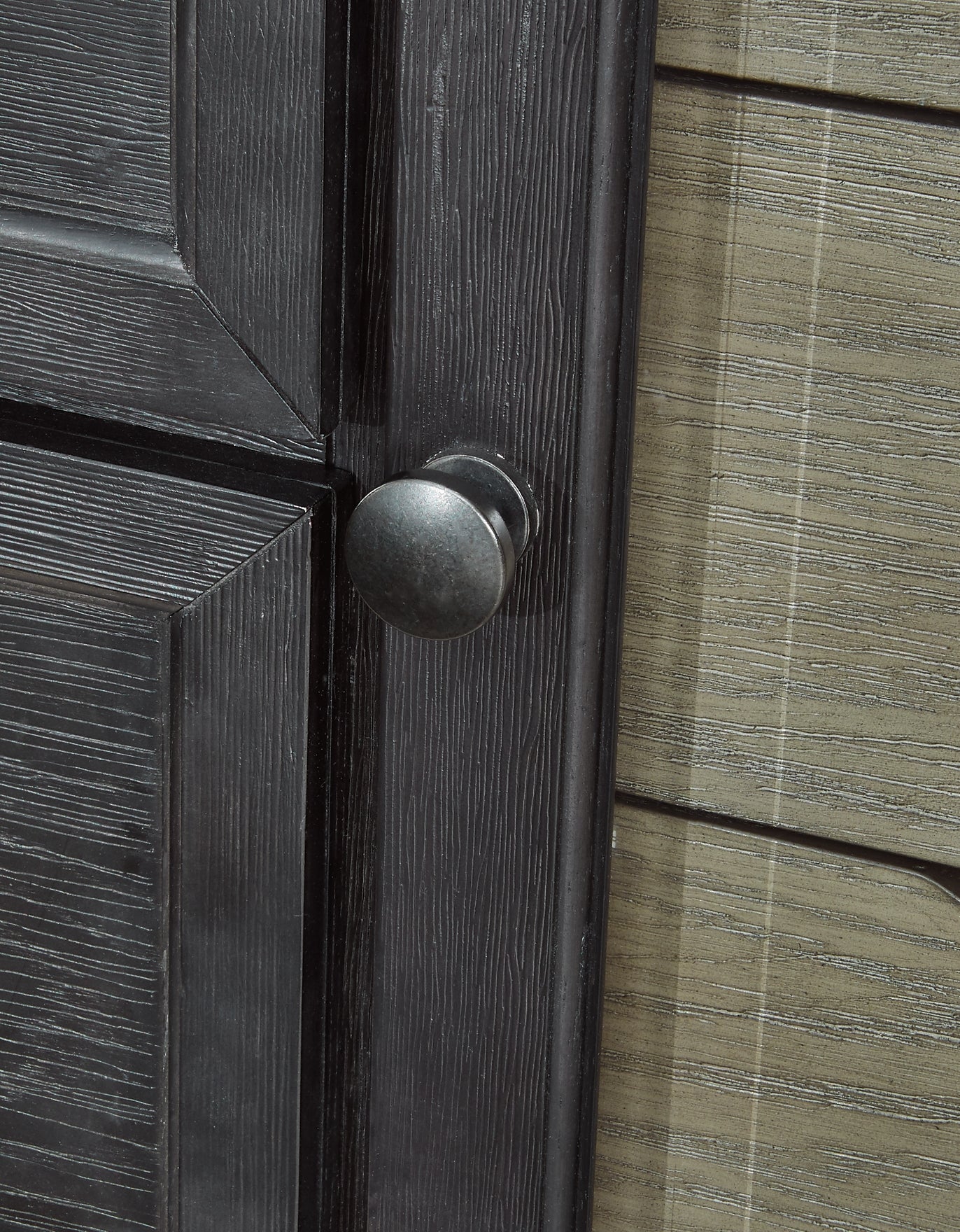 Cama Foyland King con cabecero y tocador con espejo