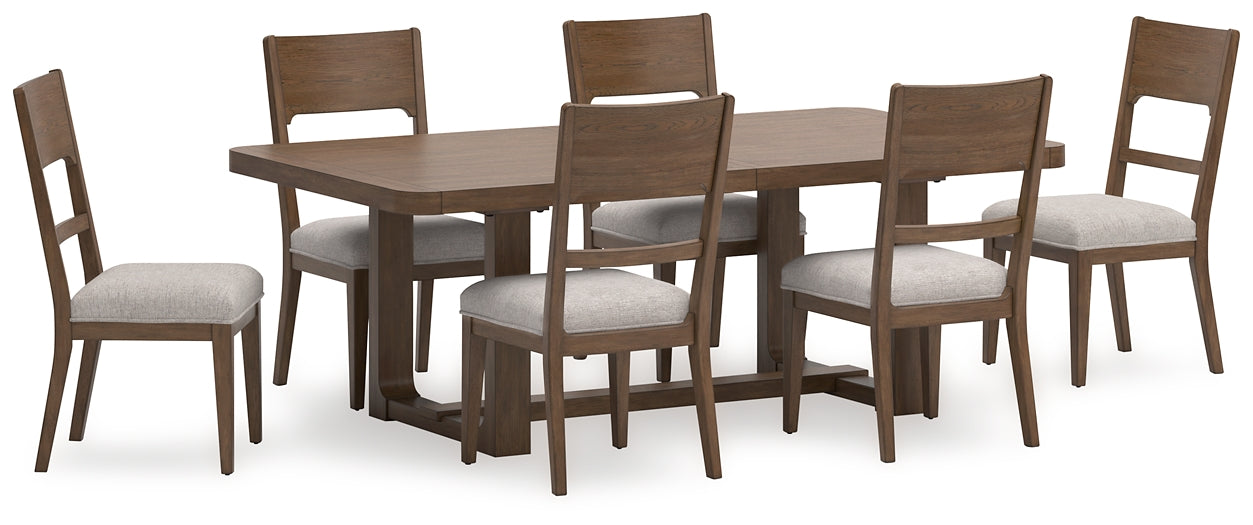 Mesa de comedor Cabalynn y 6 sillas