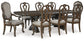 Mesa de comedor Maylee y 8 sillas