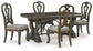 Mesa de comedor Maylee y 4 sillas