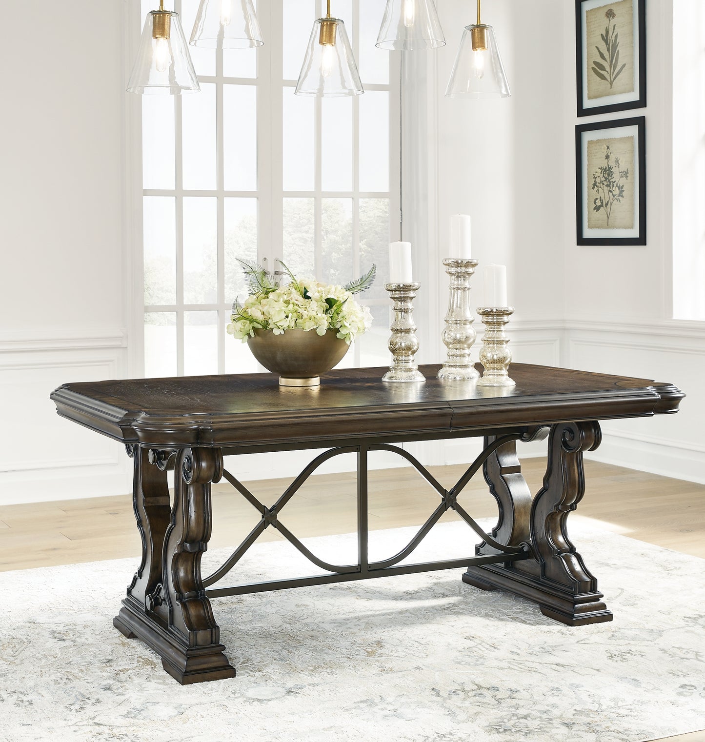 Mesa de comedor Maylee y 6 sillas