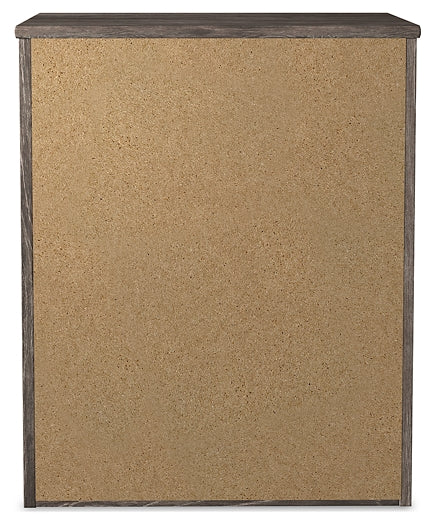 Cama Ralinksi King con cabecero, tocador con espejo, cómoda y mesita de noche