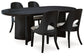 Mesa de comedor Rowanbeck y 4 sillas