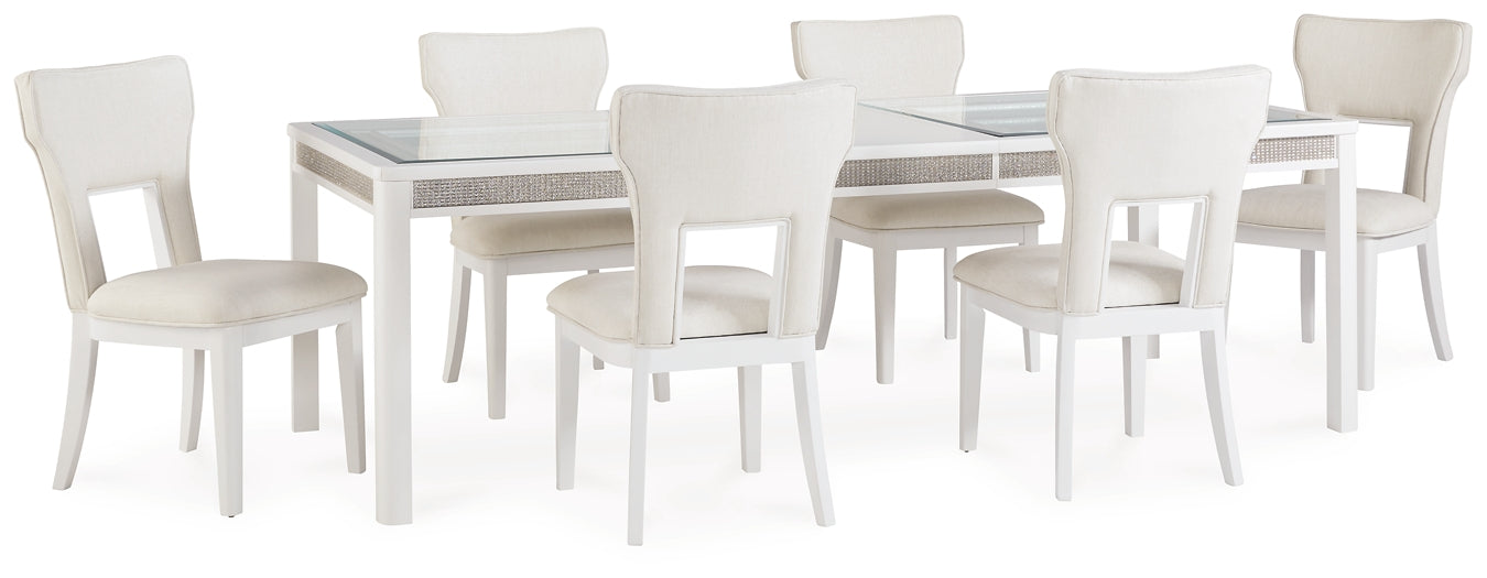 Mesa de comedor Chalanna y 6 sillas
