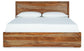 Cama Dressonni California King con cabecero y tocador con espejo