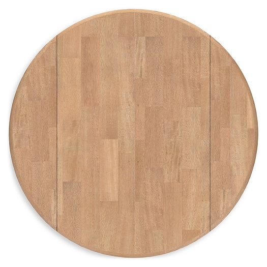 Mesa de comedor Gestaven y 2 sillas