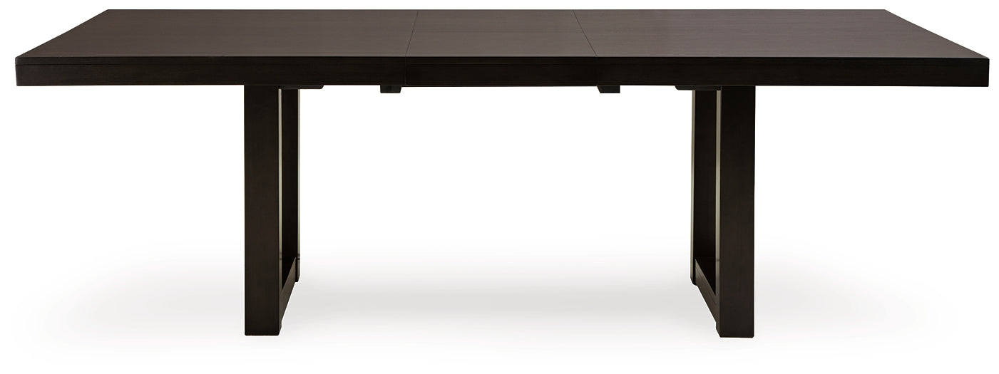 Mesa de comedor Neymorton y 8 sillas