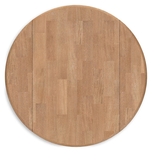 Mesa de comedor Gestaven y 2 sillas