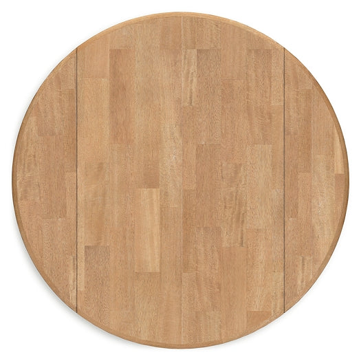 Mesa de comedor Gestaven y 2 sillas