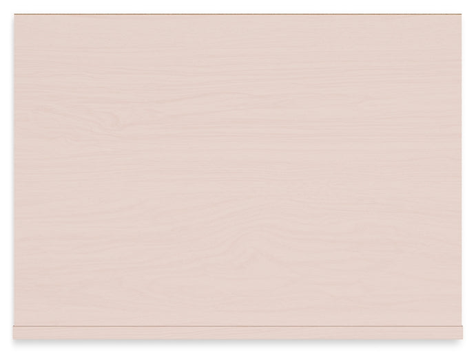 Cama individual tapizada Wistenpine con tocador con espejo y mesita de noche