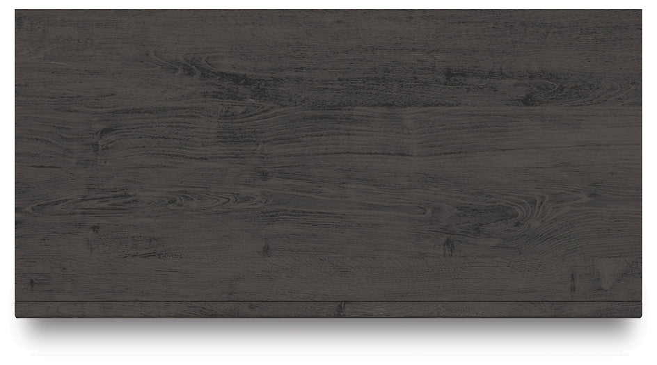 Fraluna Queen Panel Bed with Mirrored Dresser, Chest and Nightstand