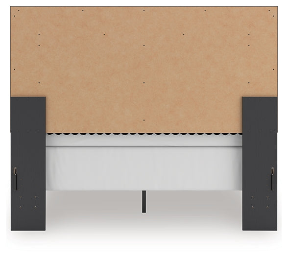 Cama tapizada Zuraleus Queen con panel