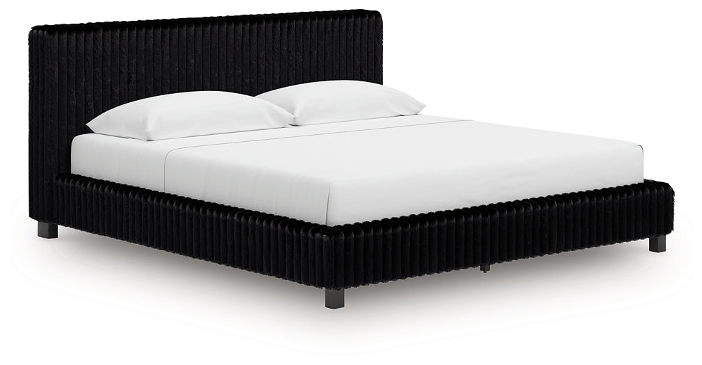 Cama tapizada Zuraleus King