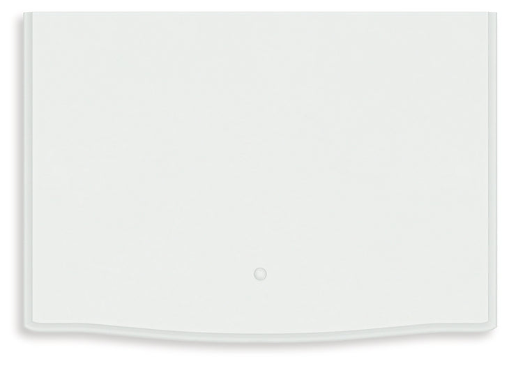 Mesita de noche Kozlani de un cajón