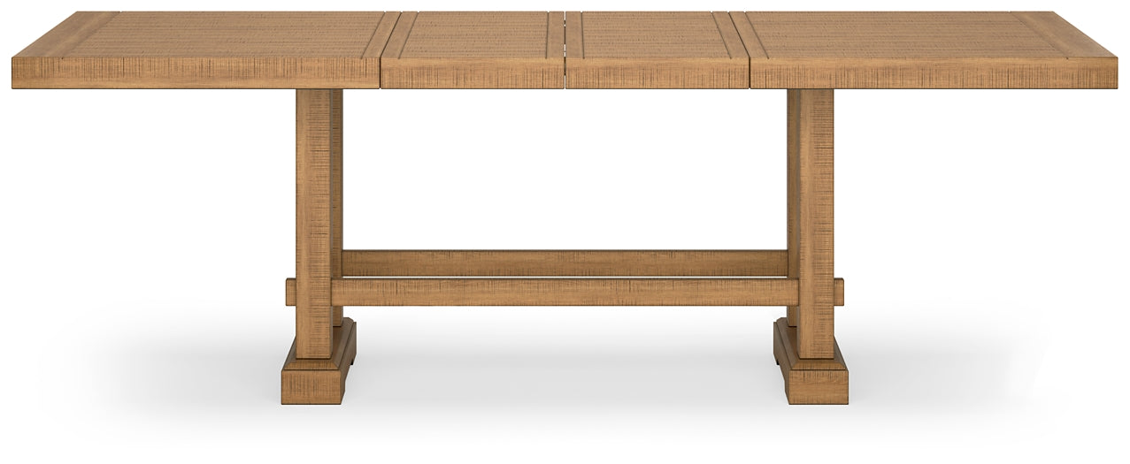 Mesa de comedor Havonplane de altura de mostrador y 10 taburetes de bar