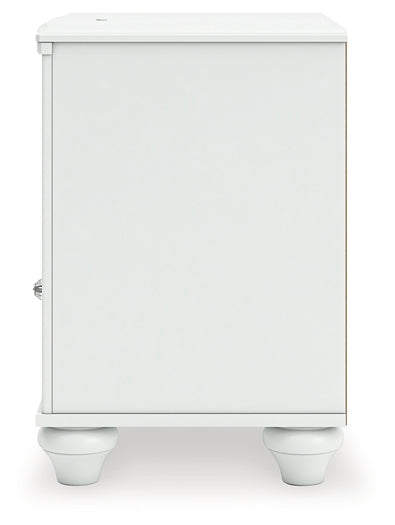 Mesita de noche Kozlani de un cajón