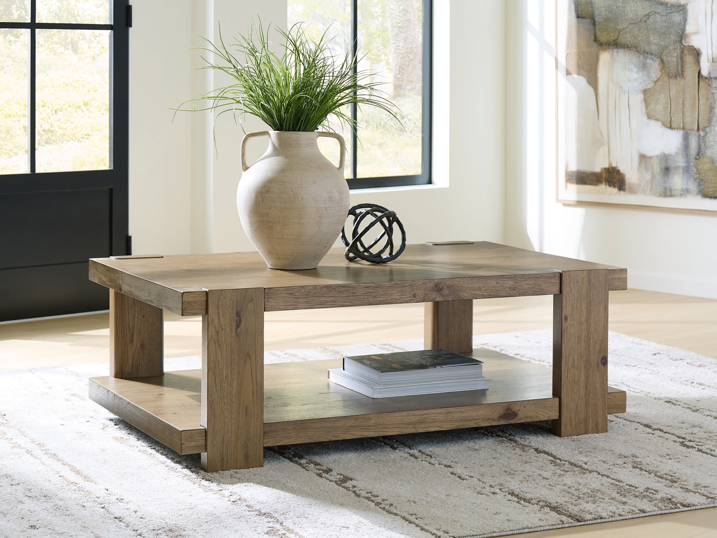 Flangren Rectangular Cocktail Table