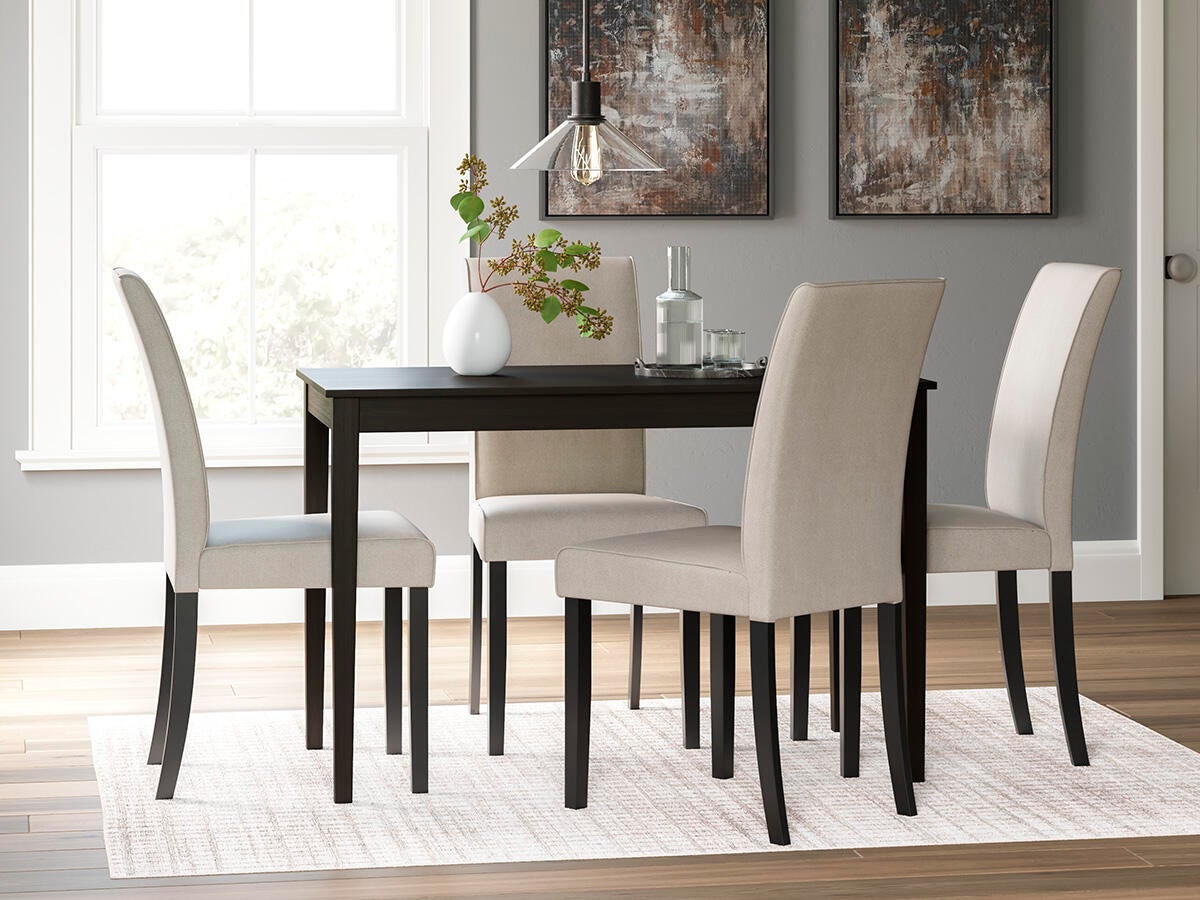 Mesa de comedor rectangular Kimonte