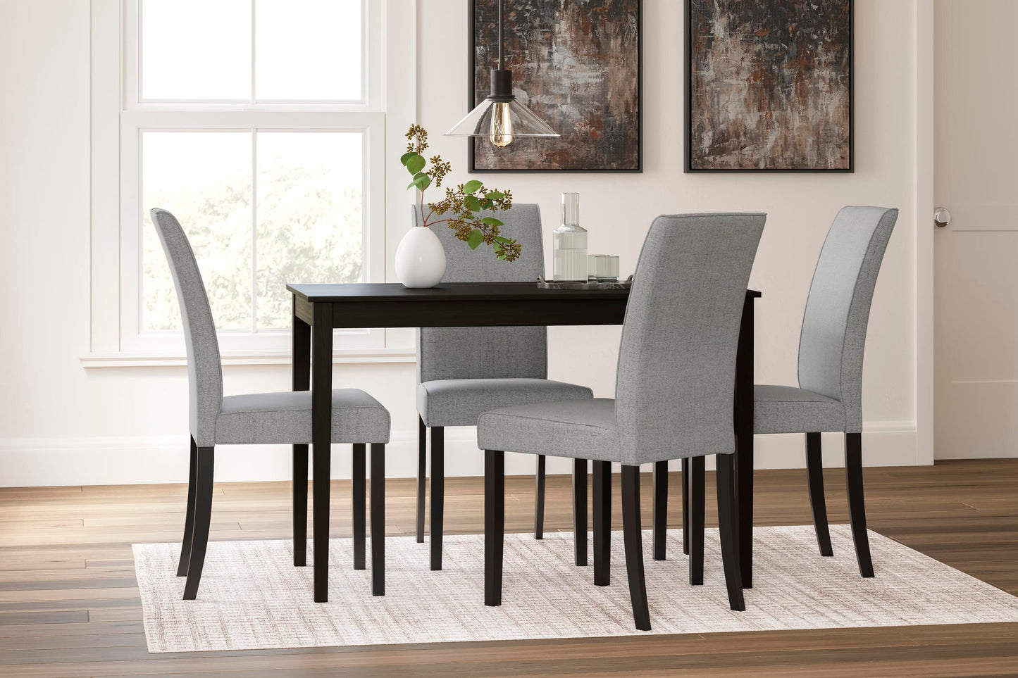 Mesa de comedor rectangular Kimonte