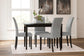 Mesa de comedor rectangular Kimonte