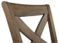 Taburete tapizado Moriville (2/CN)