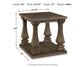 Mesa auxiliar rectangular Johnelle