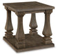 Mesa auxiliar rectangular Johnelle