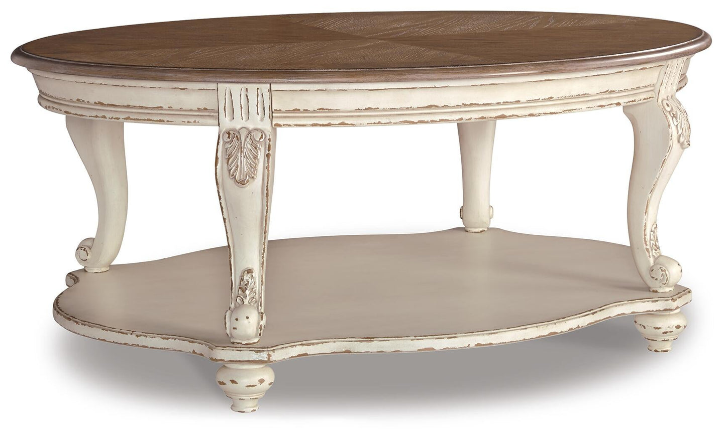 Mesa de cóctel ovalada Realyn