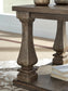 Mesa auxiliar rectangular Johnelle