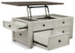 Mesa de cóctel elevable Bolanburg