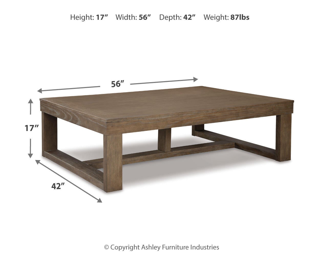 Mesa de cóctel rectangular Cariton