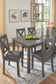 Juego de mesa Caitbrook RECT DRM (7/CN)