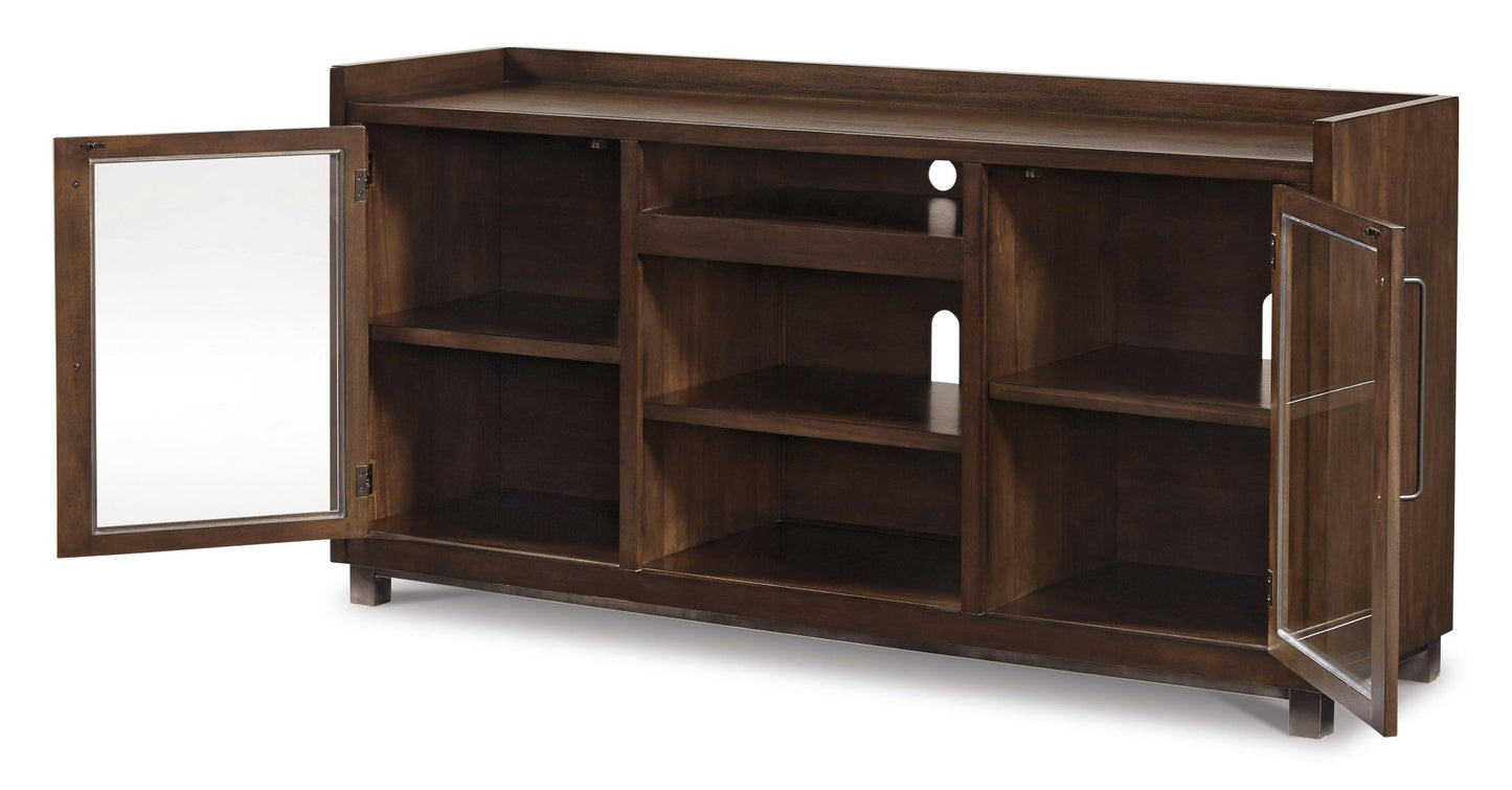 Soporte para TV Starmore de 70" con chimenea eléctrica