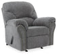 Sillón reclinable mecedor Allmaxx