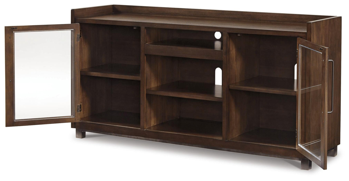 Soporte para TV Starmore de 70" con chimenea eléctrica