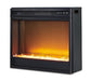 Soporte para TV Starmore de 70" con chimenea eléctrica