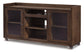 Soporte para TV Starmore de 70" con chimenea eléctrica