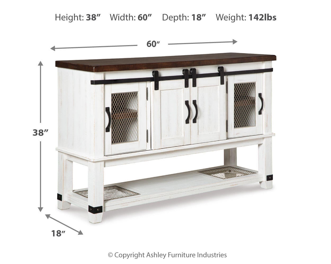 Servidor del comedor Valebeck
