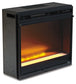 Soporte de TV Wynnlow de 63" con chimenea eléctrica