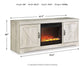 Soporte de TV Bellaby de 63" con chimenea