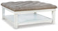 Mesa de cóctel otomana Kanwyn UPH